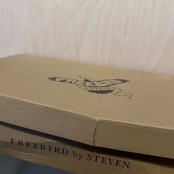 Freebird by Steven Philly knee high riding boot in rust color - Picture 8 of 10